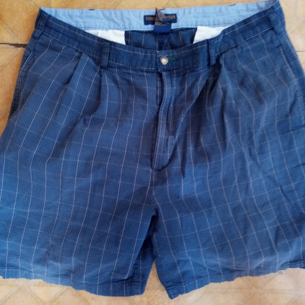 Tommy Hilfiger seersucker plaid shorts